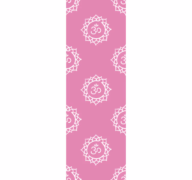 Rollo fenster home office mit schönem kronenchakra symbol - TenStickers