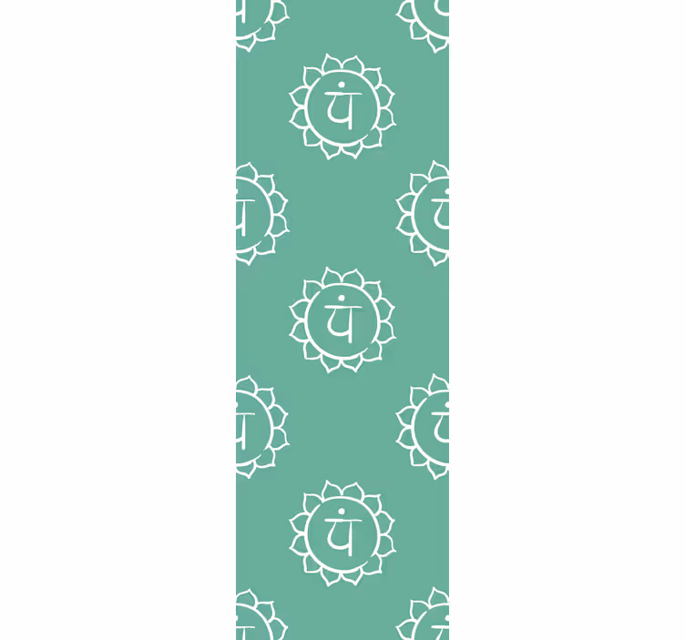 Rollo fenster home office mit schönem herzchakra symbol - TenStickers