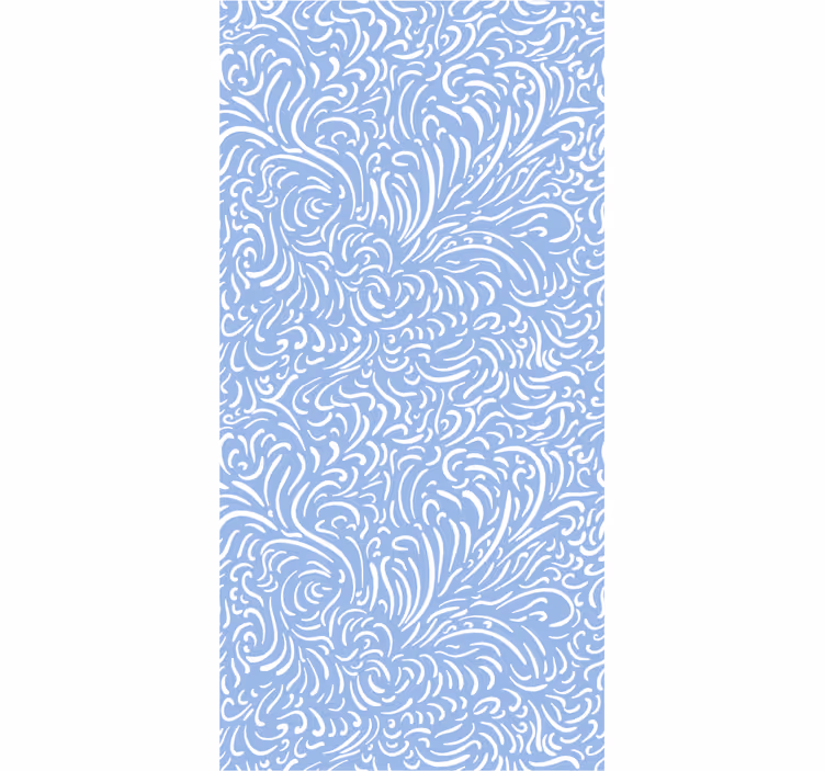 Rollo fenster home office mit frozen-muster - TenStickers