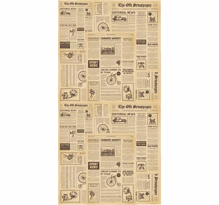 Rollo fenster home office im vintage american stil - TenStickers
