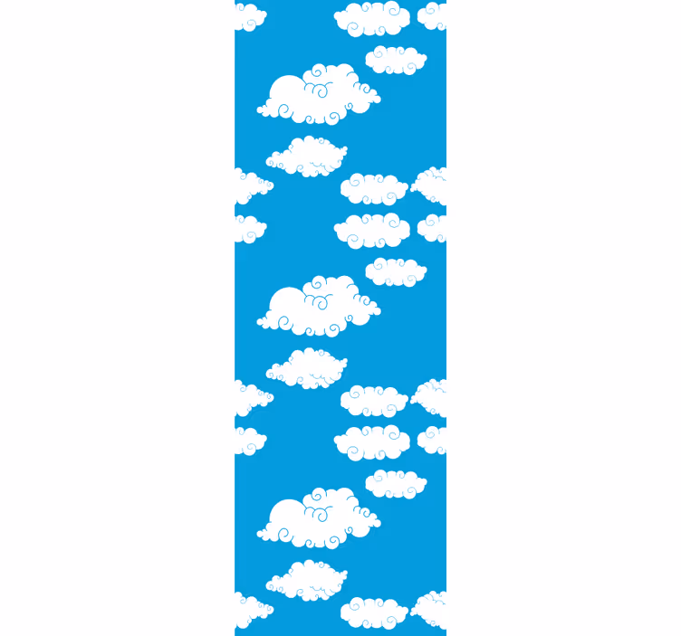 Fenster rollo modern wolken im himmel - TenStickers