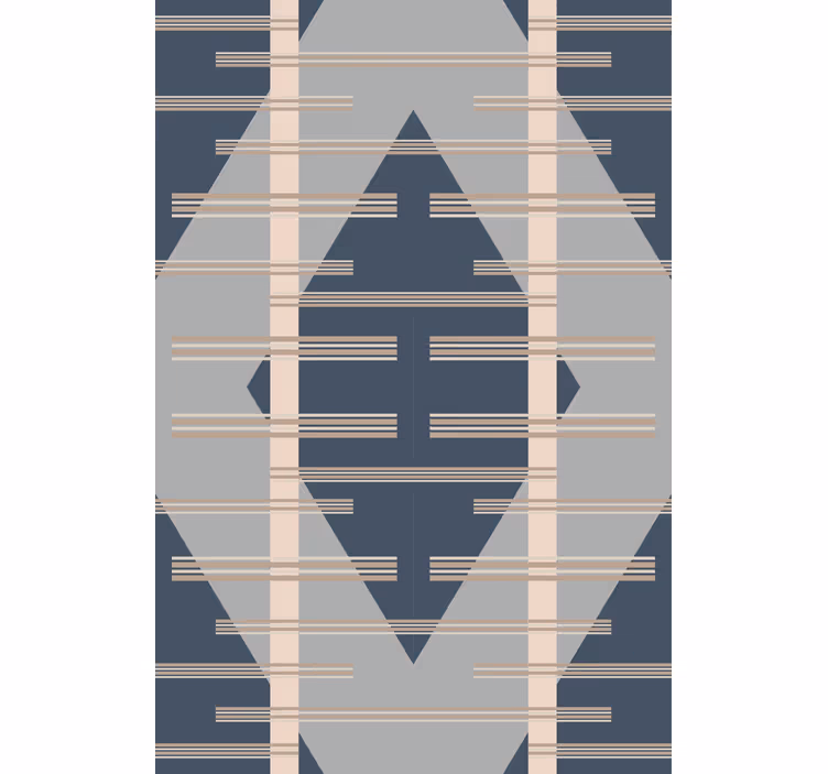 Fenster rollo modern graues abstraktes mid-century design - TenStickers