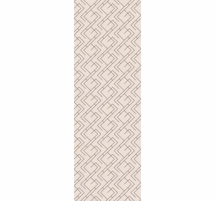 Fenster rollo modern im design der 50er jahre - TenStickers