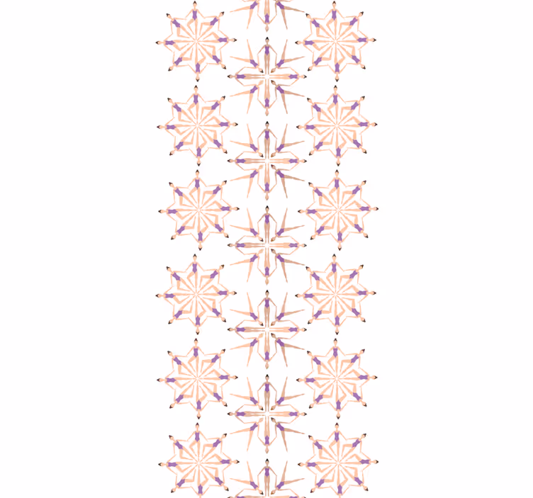 Fenster rollo modern mit muster von synchronschwimmern - TenStickers