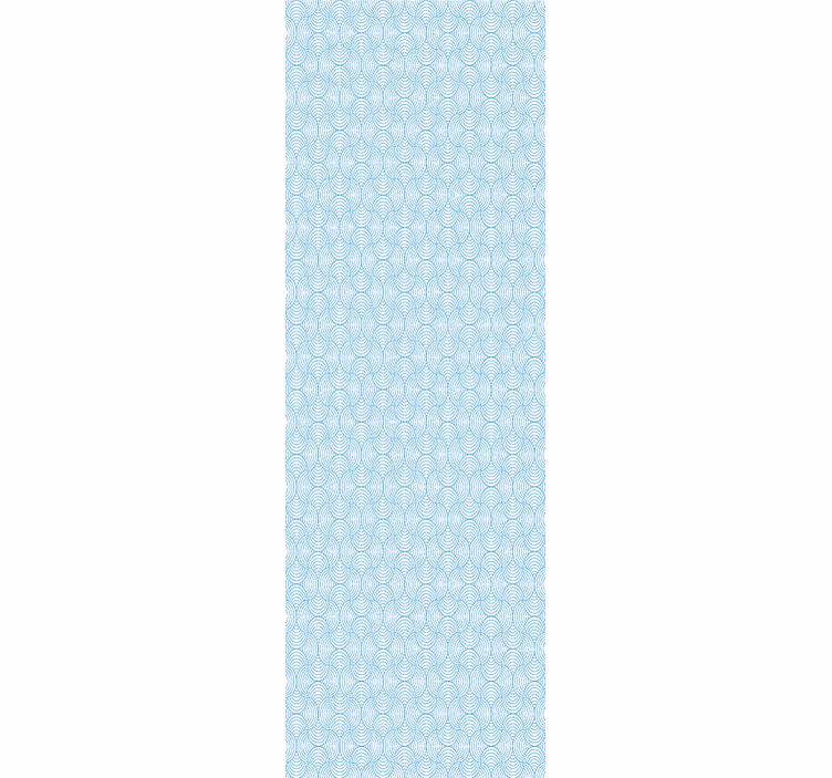 Fenster rollo modern mit einzigartigem wellenmuster - TenStickers