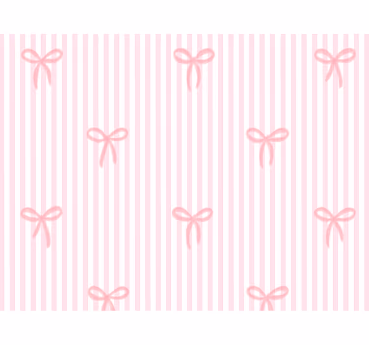 Rollo fenster rosa mit rosa streifen und schleifen - TenStickers
