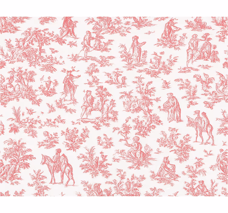 Rollo fenster rosa im pinken vintage landhausstil - TenStickers