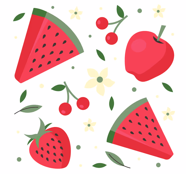 Rollo für küche mit verschiedenen obstmustern - TenStickers