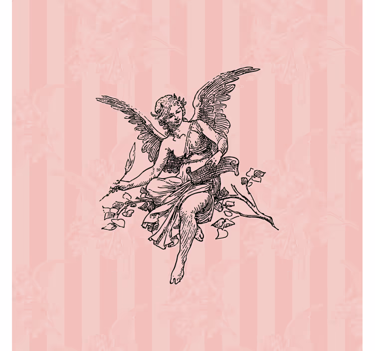 Rollo wohnzimmer im toile jouy muster design - TenStickers