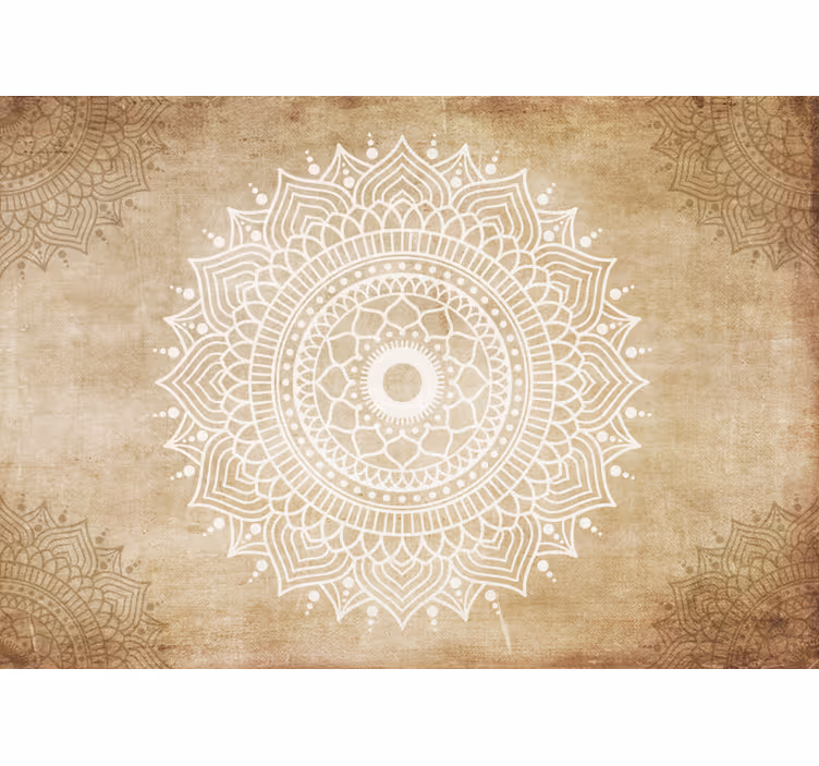 Rollo fenster beige mit alter papierstruktur - TenStickers
