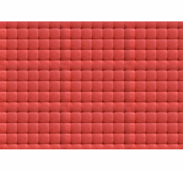 Rollo fenster rot mit rotem lederpolster - TenStickers