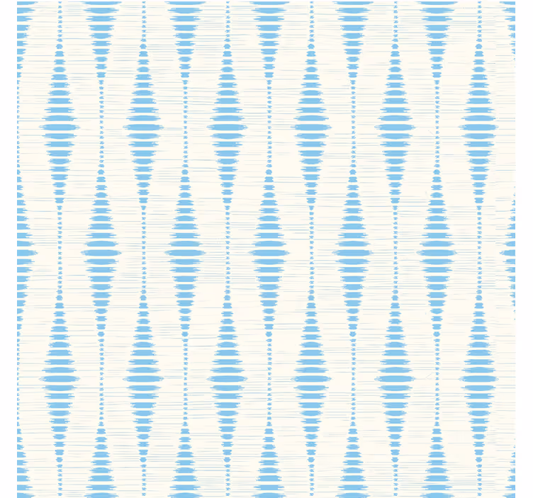 Rollo fenster blau in hellblauem rabaul ikat - TenStickers