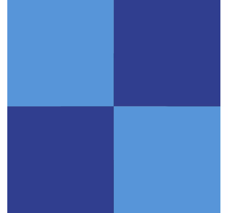 Rollo fenster blau dunkelblaues motiv - TenStickers