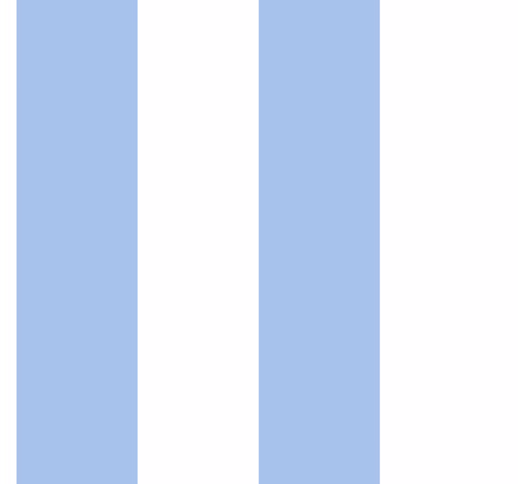 Rollo fenster blau in blau und weiß - TenStickers