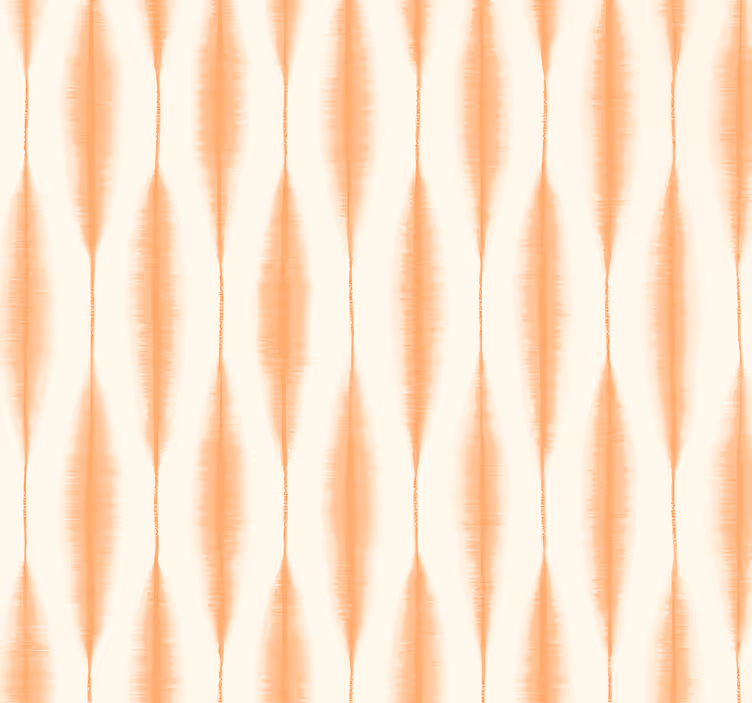 Fenster rollo modern ikat kasuri in orange - TenStickers