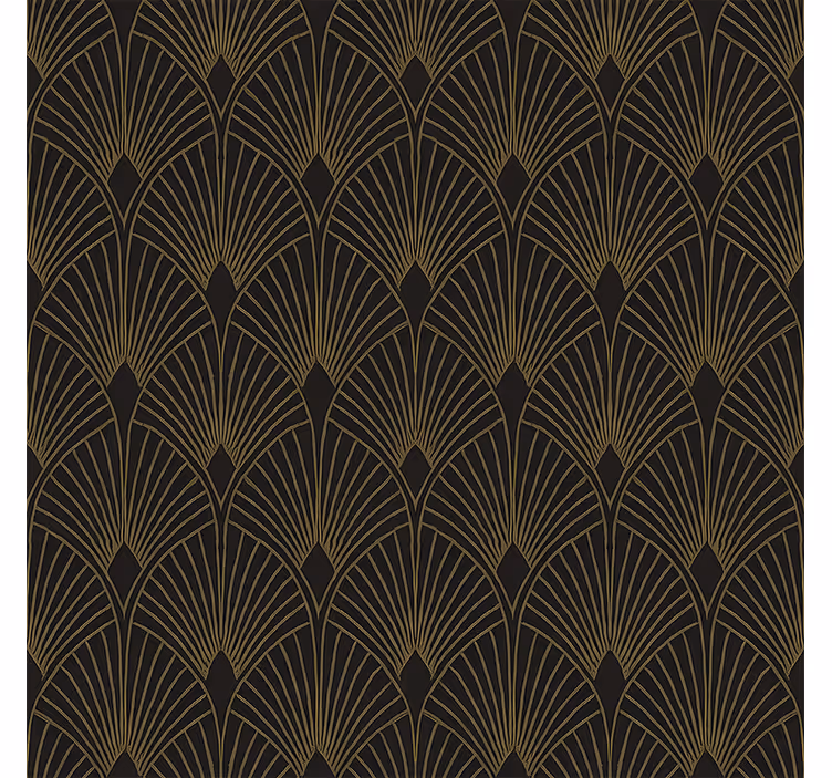 Fenster rollo modern gilded deco ventilator - TenStickers
