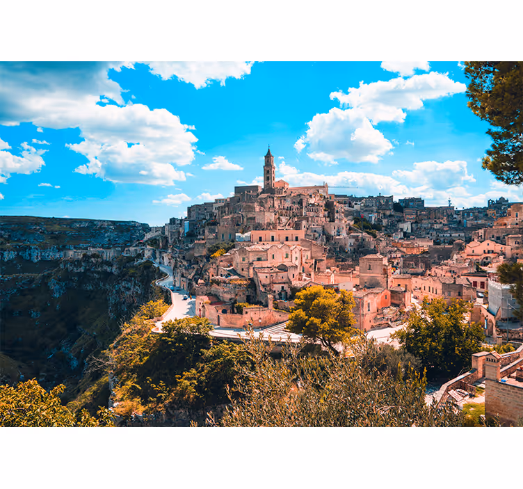 Rollo wohnzimmer landschaft von matera - TenStickers