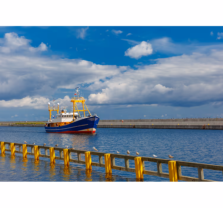 Rollo wohnzimmer gdynia schiff - TenStickers