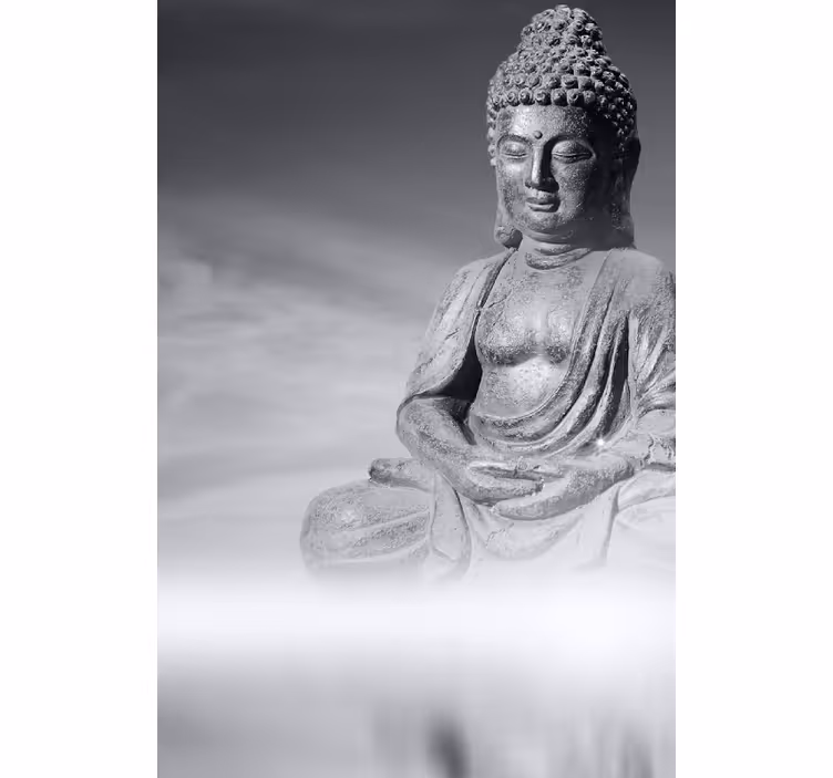 Rollo wohnzimmer buddha zen stil - TenStickers