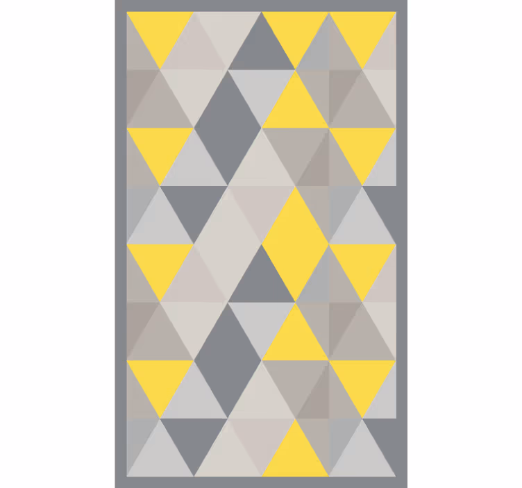 Rollo fenster schlafzimmer in pantone-dreiecken - TenStickers