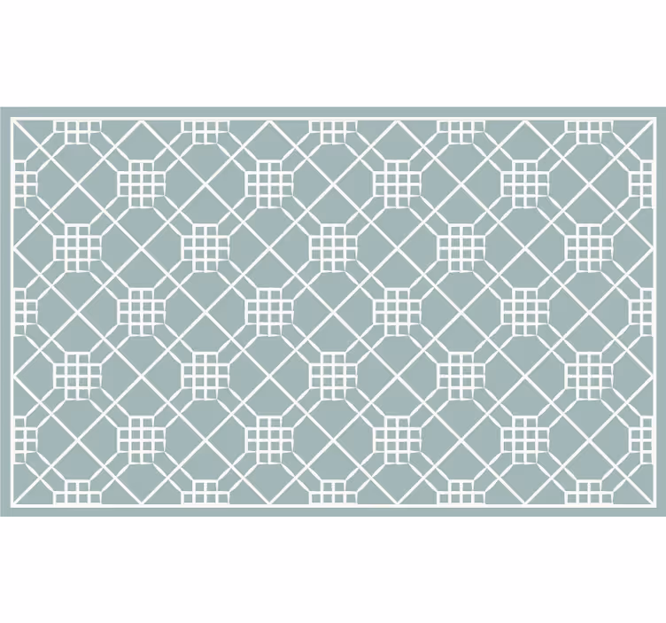 Rollo fenster schlafzimmer mit unregelmäßiger geometrie - TenStickers