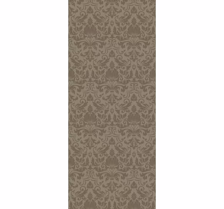 Rollo fenster vintage mit eleganten floralen details - TenStickers