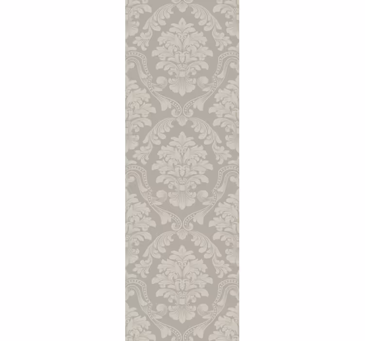 Rollo fenster vintage mit eleganten blattdetails - TenStickers