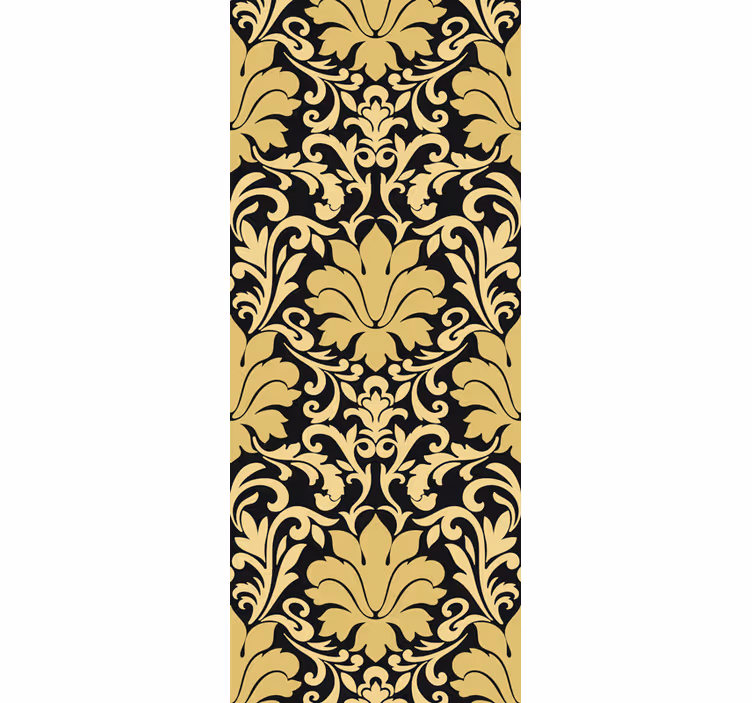 Rollo fenster vintage elegante damasco dekoration - TenStickers