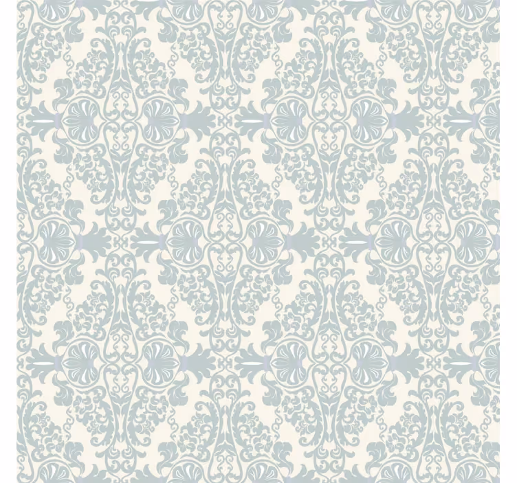 Rollo fenster vintage mit grünem muster - TenStickers