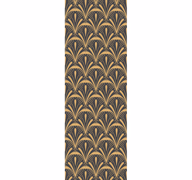 Rollo fenster vintage art deco ventilator - TenStickers