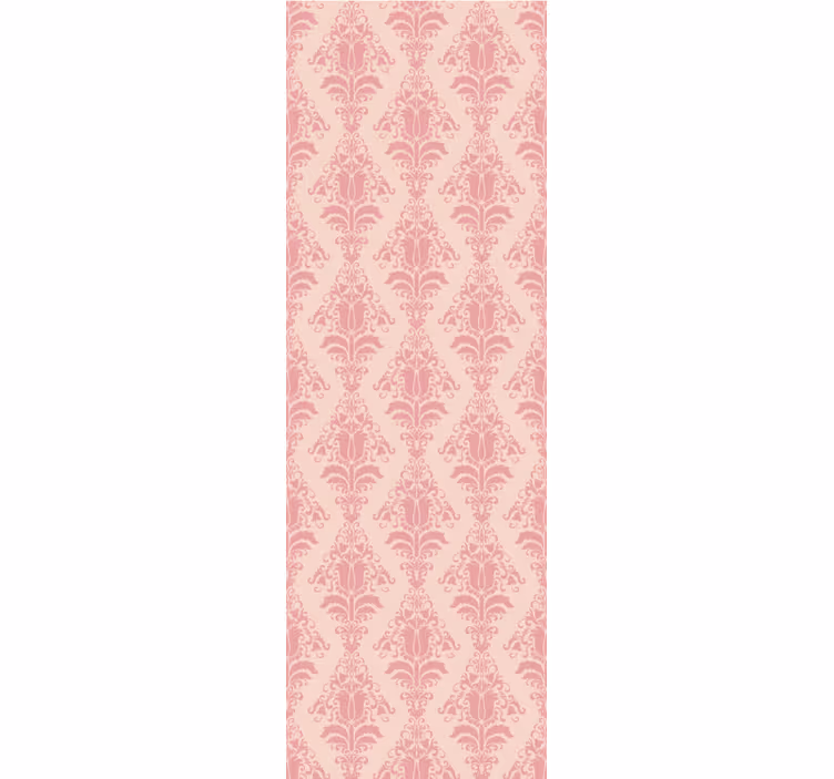 Rollo fenster vintage mit rosa blumenmuster - TenStickers
