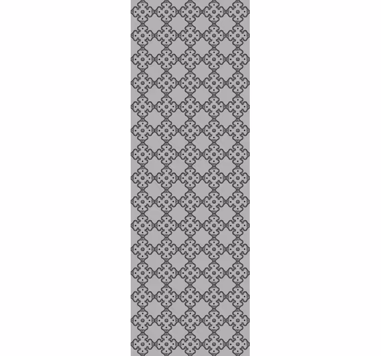Rollo fenster vintage in grau im koreanischen stil - TenStickers