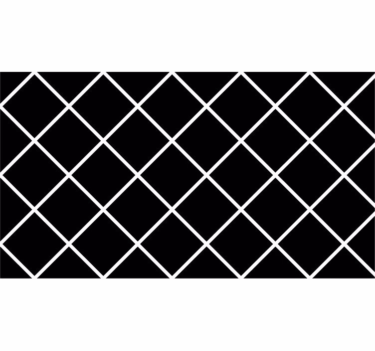 Rollo fenster schwarz mit modernen geometrischen linien - TenStickers