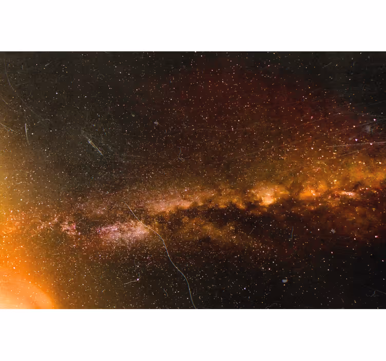 Rollo wohnzimmer kosmischer regen im raum - TenStickers