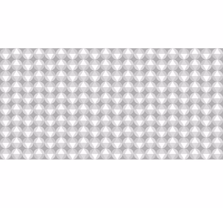 Rollo fenster grau nordic stil beruhigendes muster - TenStickers