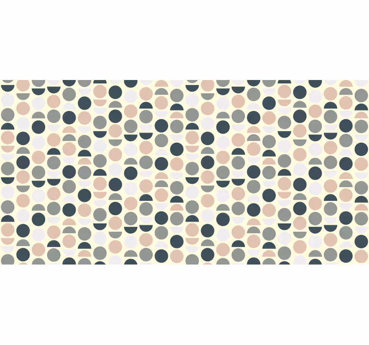 Rollo fenster schlafzimmer nordic kreise - TenStickers