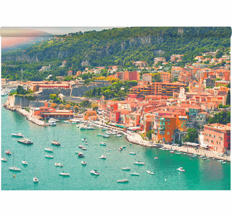 Rollo fenster schlafzimmer im schönen strand der côte d'azur - TenStickers