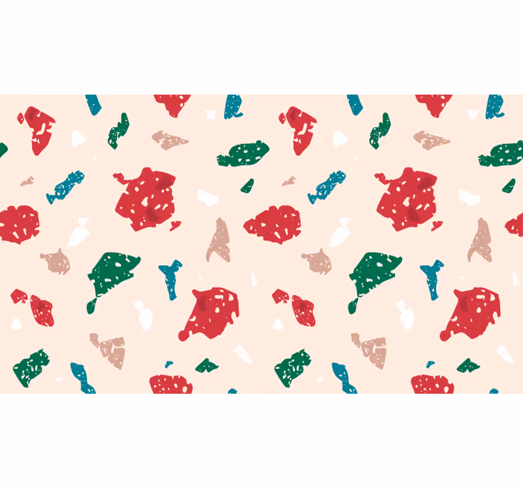 Rollo fenster kinderzimmer kids terrazzo design - TenStickers