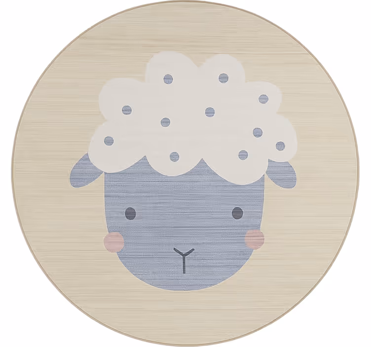 Rollo fenster kinderzimmer beige schaf - TenStickers