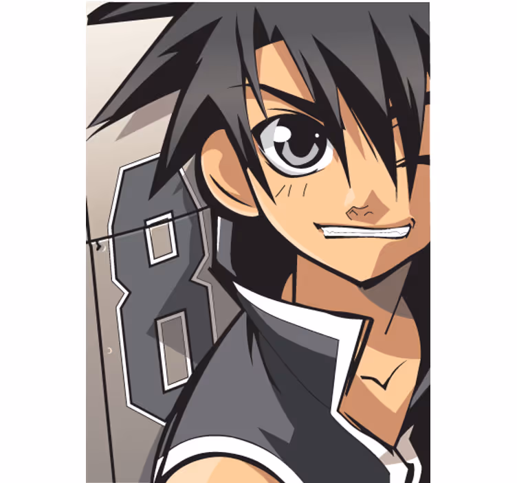 Rollo fenster kinderzimmer anime poster vinyl - TenStickers