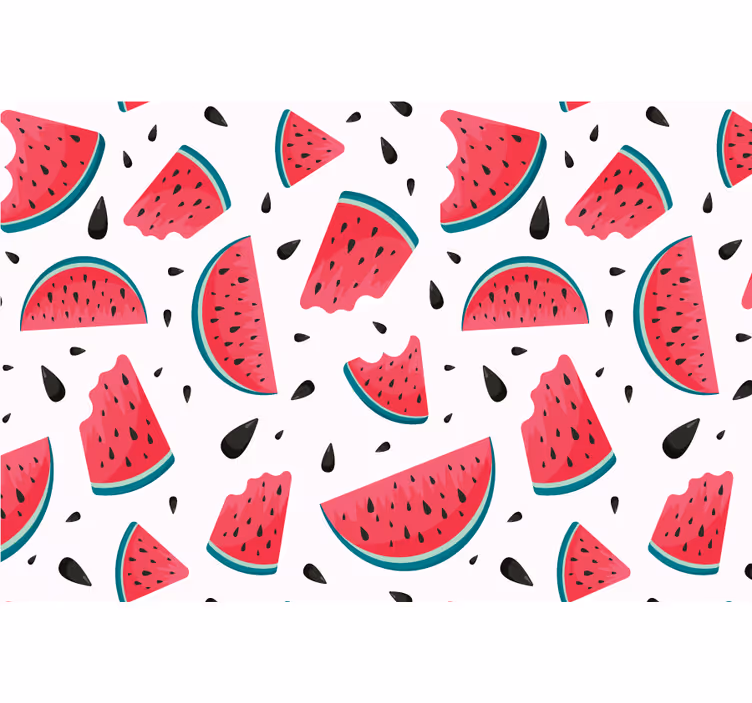 Rollo fenster kinderzimmer frisches muster mit wassermelone - TenStickers