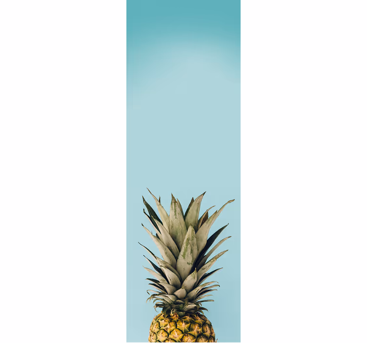 Rollo für küche mit ananas kühlschrankfolie - TenStickers