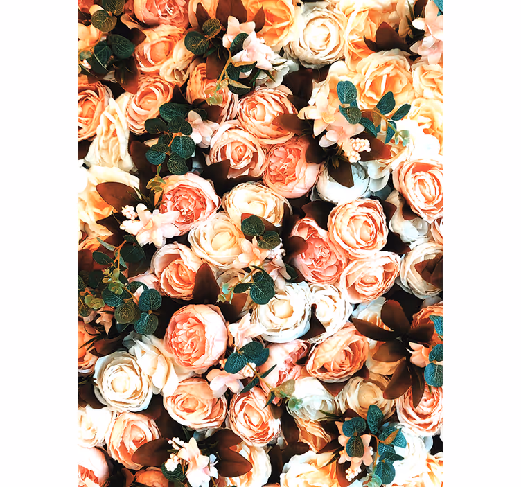 Rollo für küche rosenbouquet design - TenStickers