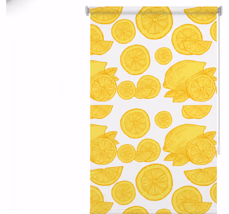 Rollo für küche mit orange und zitrone design - TenStickers