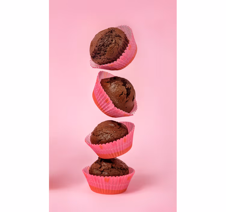 Rollo für küche schokoladen-cupcake - TenStickers