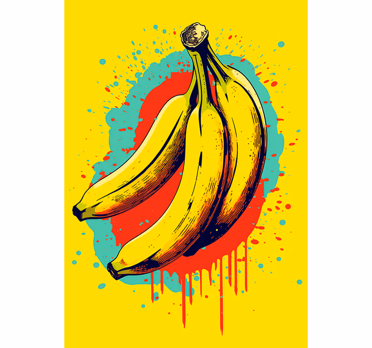 Rollo für küche drei bananen - TenStickers