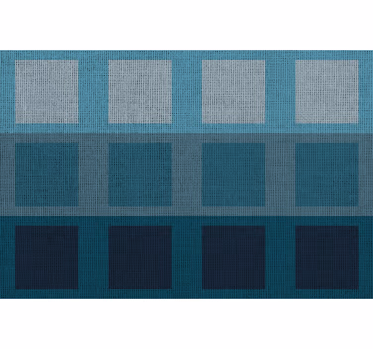 Rollo fenster blau moderner individueller blauer stoff - TenStickers