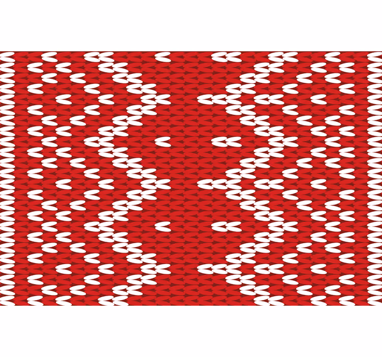 Rollo fenster rot weihnachtsmuster - TenStickers