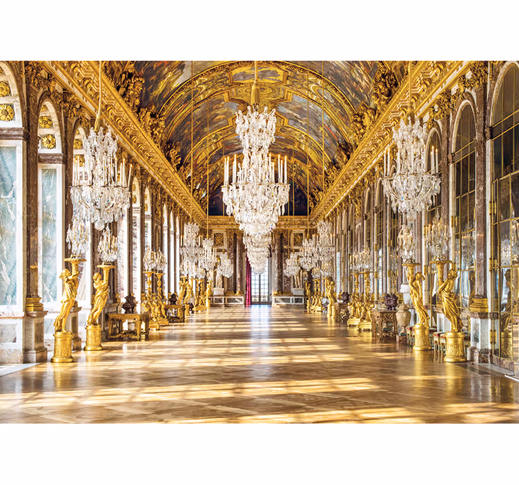 Rollo wohnzimmer schloss von versailles - TenStickers