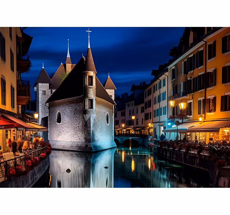 Rollo wohnzimmer annecy stadt - TenStickers